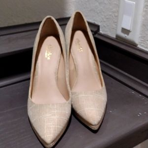 Charles David linen pumps 9M